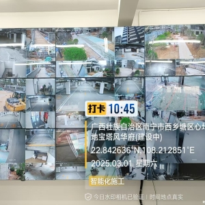 南宁宝塔风华府监控系统、管理系统、综合布线工程